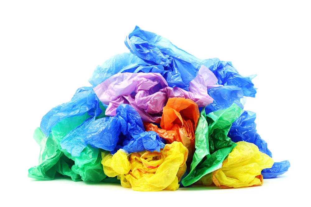 Soft plastic pile